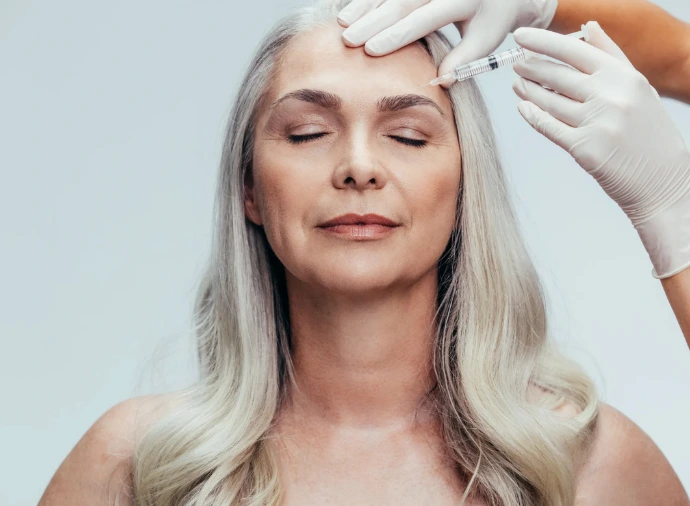 Injection en médecine esthétique du visage réalisée par un médecin spécialiste